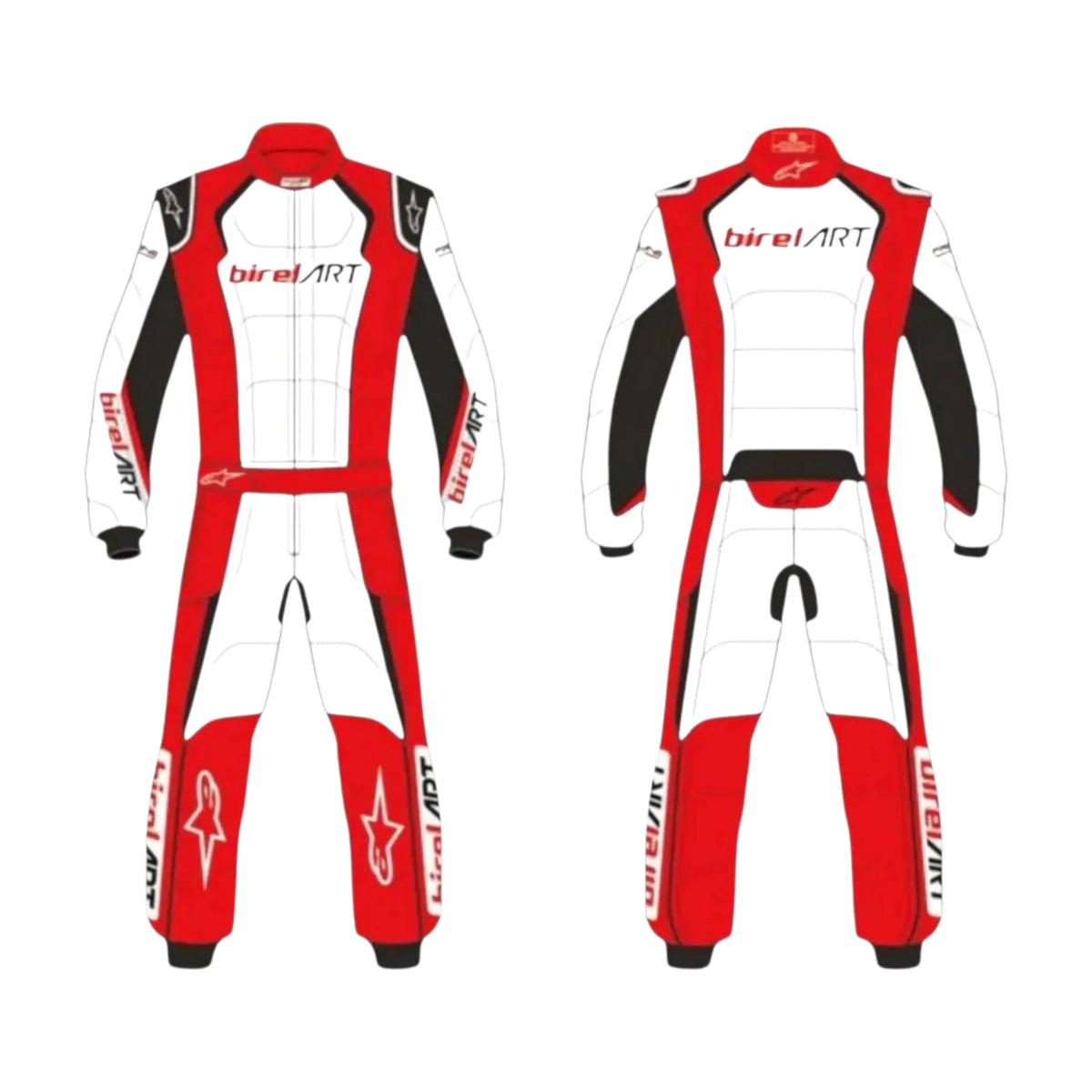 2018 Birel Art Go Kart Racing Suit - Active Racegear image 3