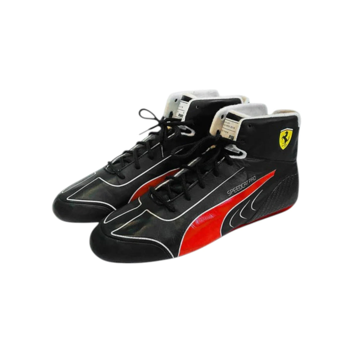 2022 Ferrari F1 Racing Shoes (Black) - Active Racegear image 1