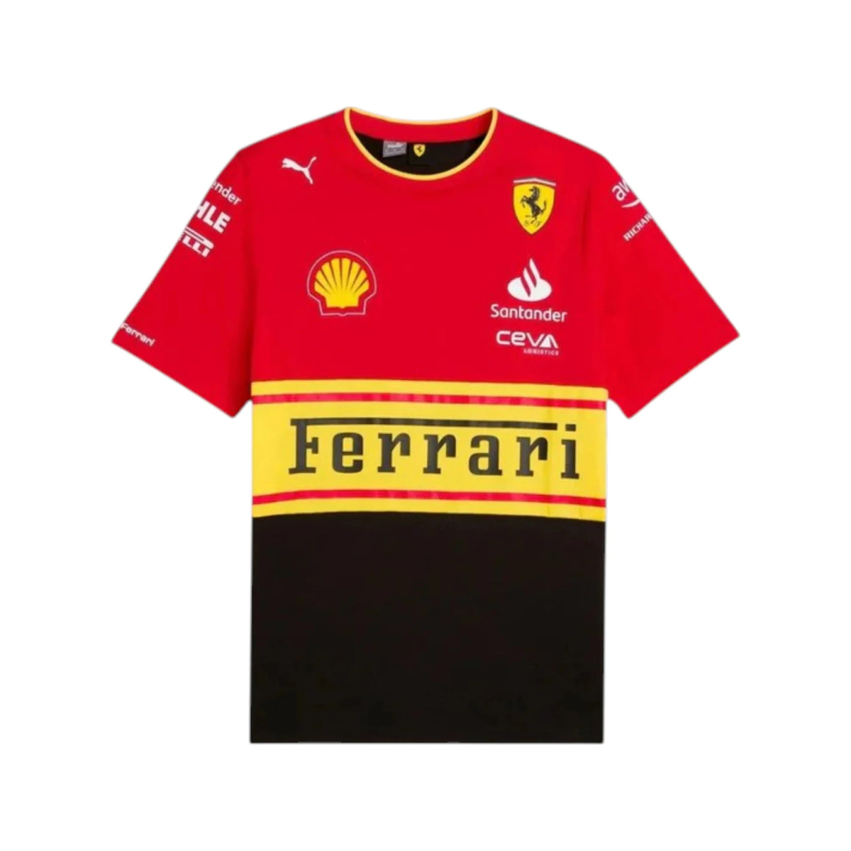 2022 Ferrari Monza GP F1 Racing T-Shirt - Active Racegear image 1