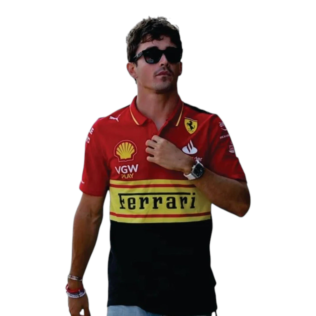 2023 Ferrari Monza GP F1 Polo Shirt - Active Racegear image 1