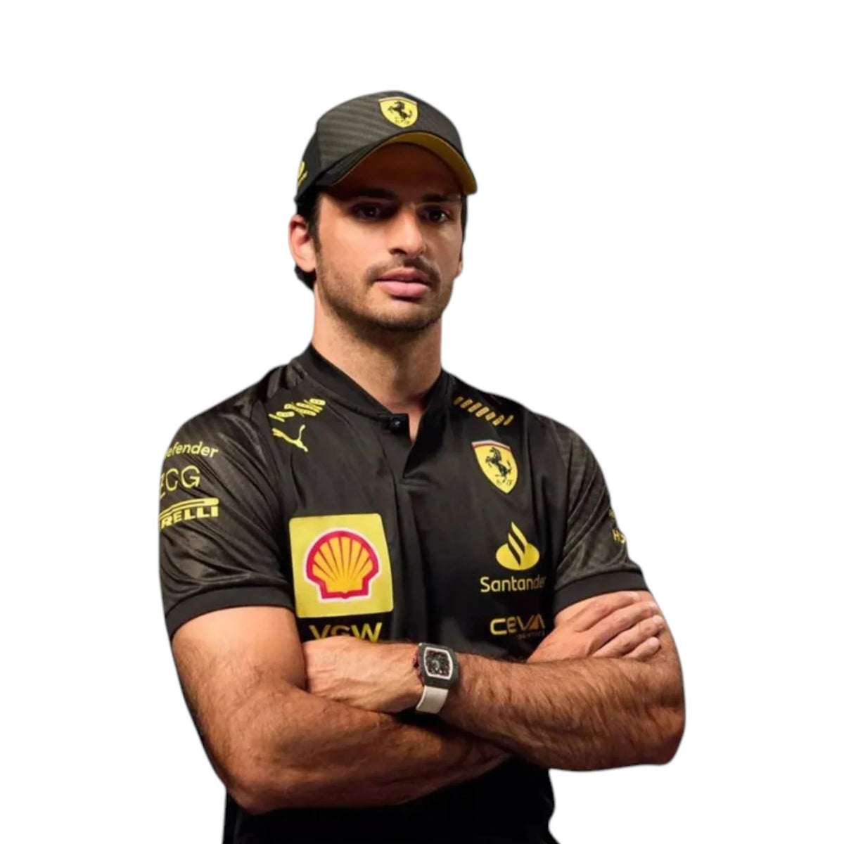 2023 Ferrari Monza GP F1 Racing T-Shirt - Active Racegear image 3