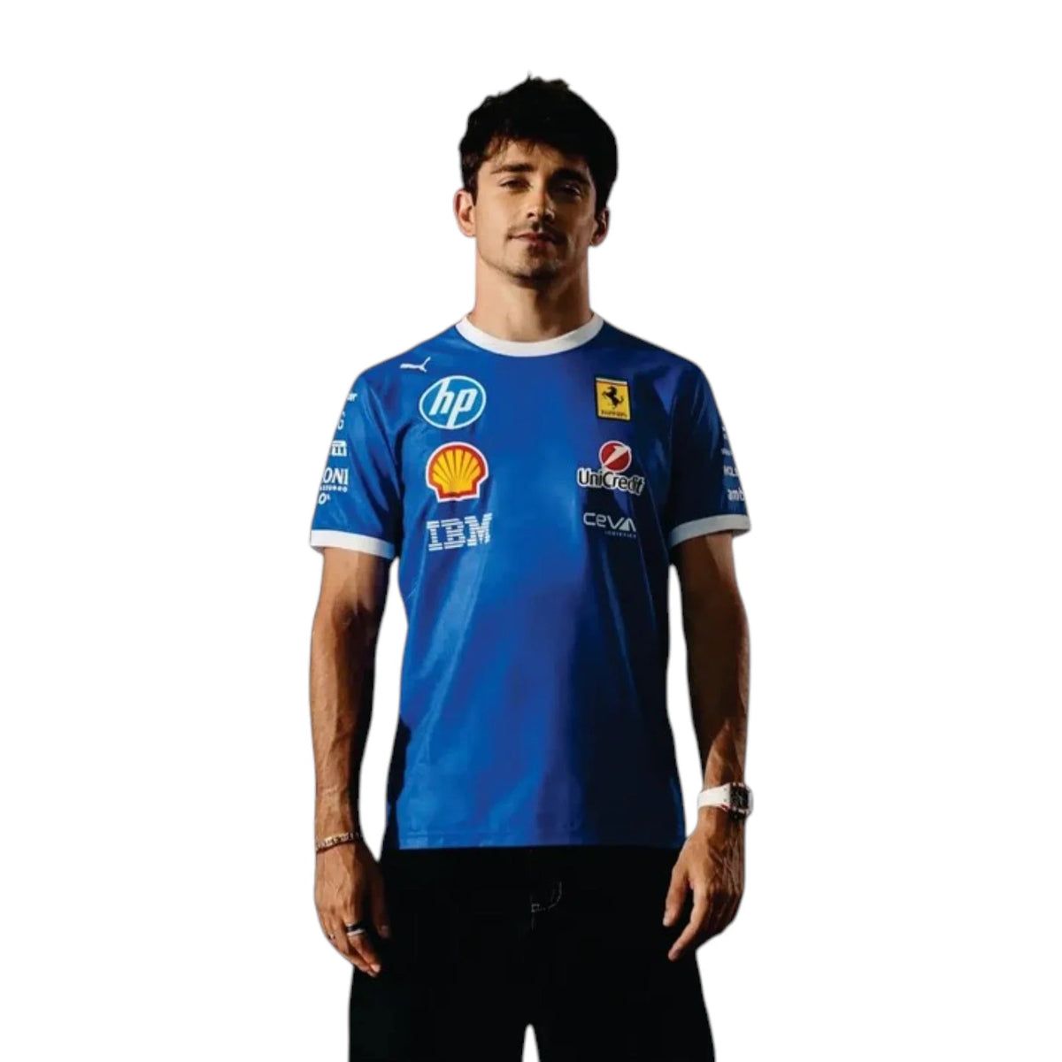 2025 Ferrari Monza GP F1 Racing T-Shirt - Active Racegear image 1