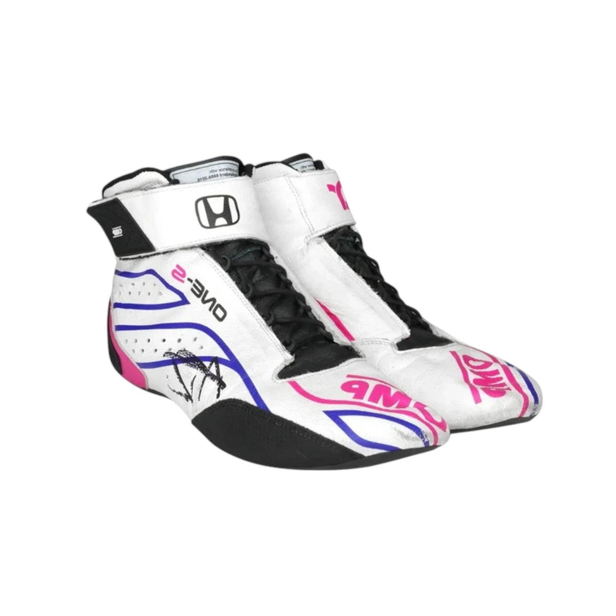 Alexander Rossi 2022 OMP One-S Gallagher GP Racing Shoes - Active Racegear image 1