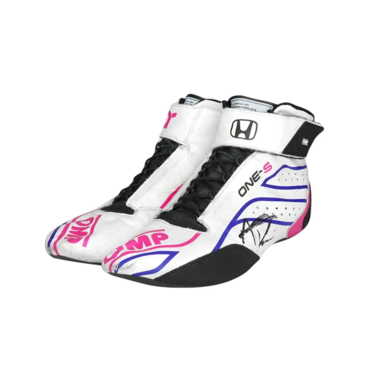 Alexander Rossi 2022 OMP One-S Gallagher GP Racing Shoes - Active Racegear image 2