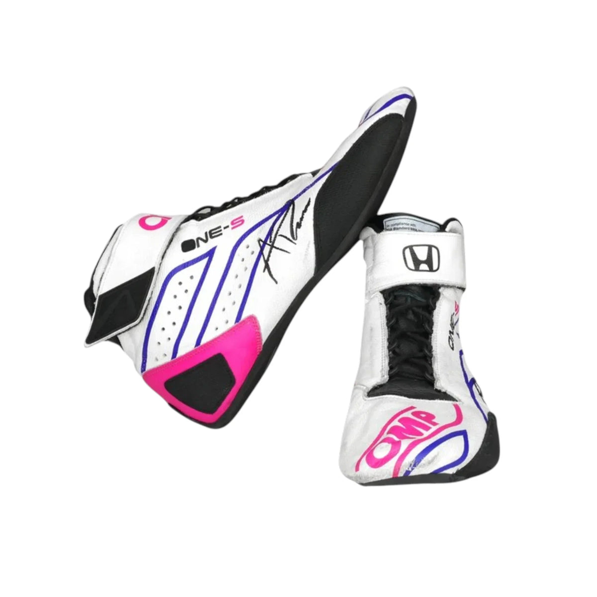 Alexander Rossi 2022 OMP One-S Gallagher GP Racing Shoes - Active Racegear image 3