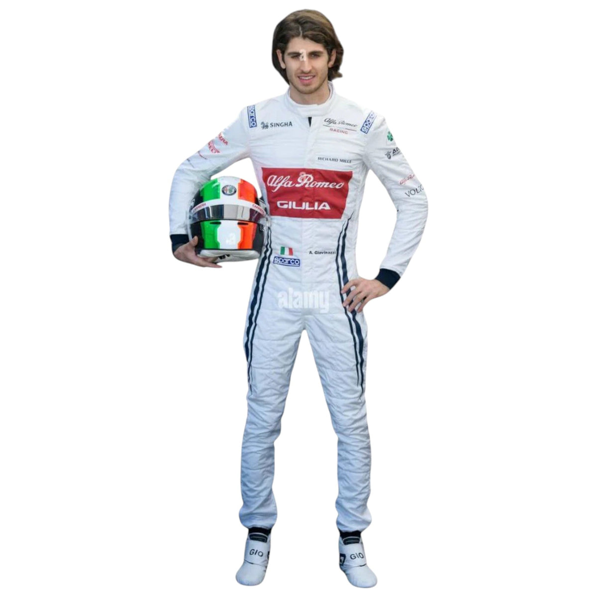 Antonio Giovinazzi 2019 Alfa Romeo F1 Race Suit - Active Racegear image 1