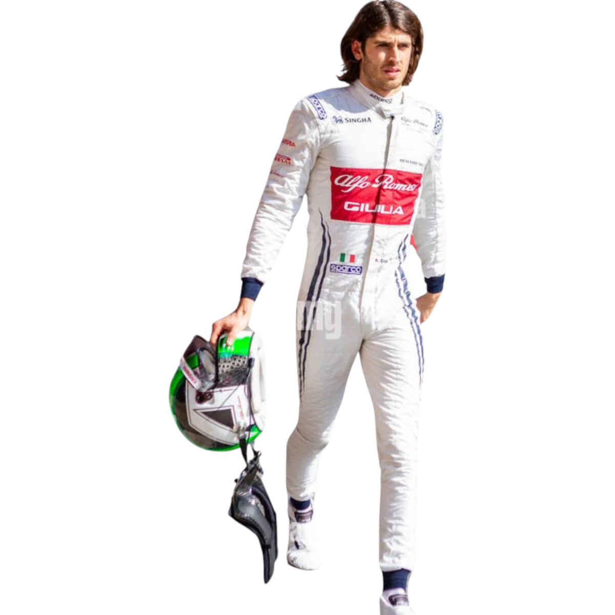 Antonio Giovinazzi 2019 Alfa Romeo F1 Race Suit - Active Racegear image 3