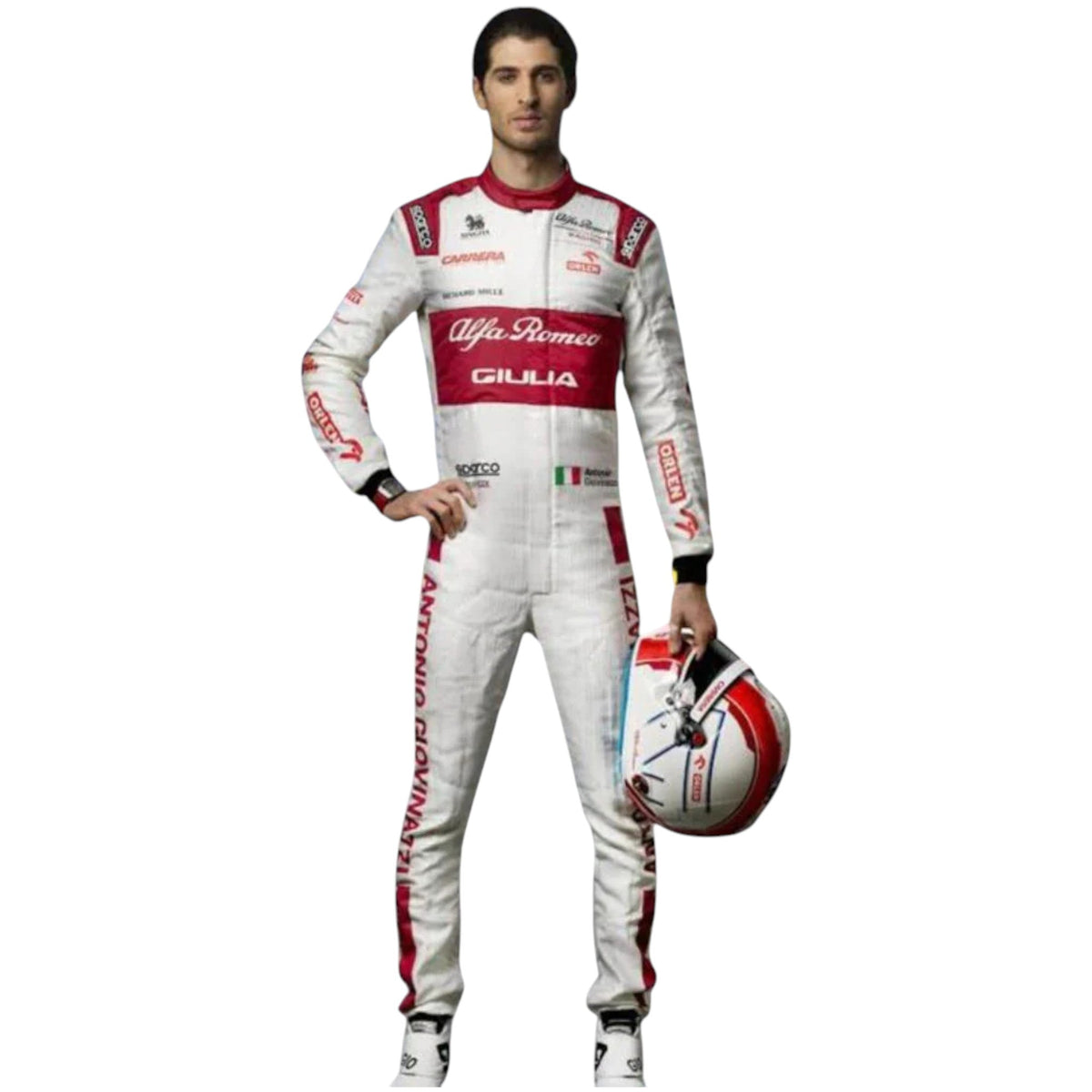 Antonio Giovinazzi 2020 Alfa Romeo F1 Race Suit - Active Racegear image 2