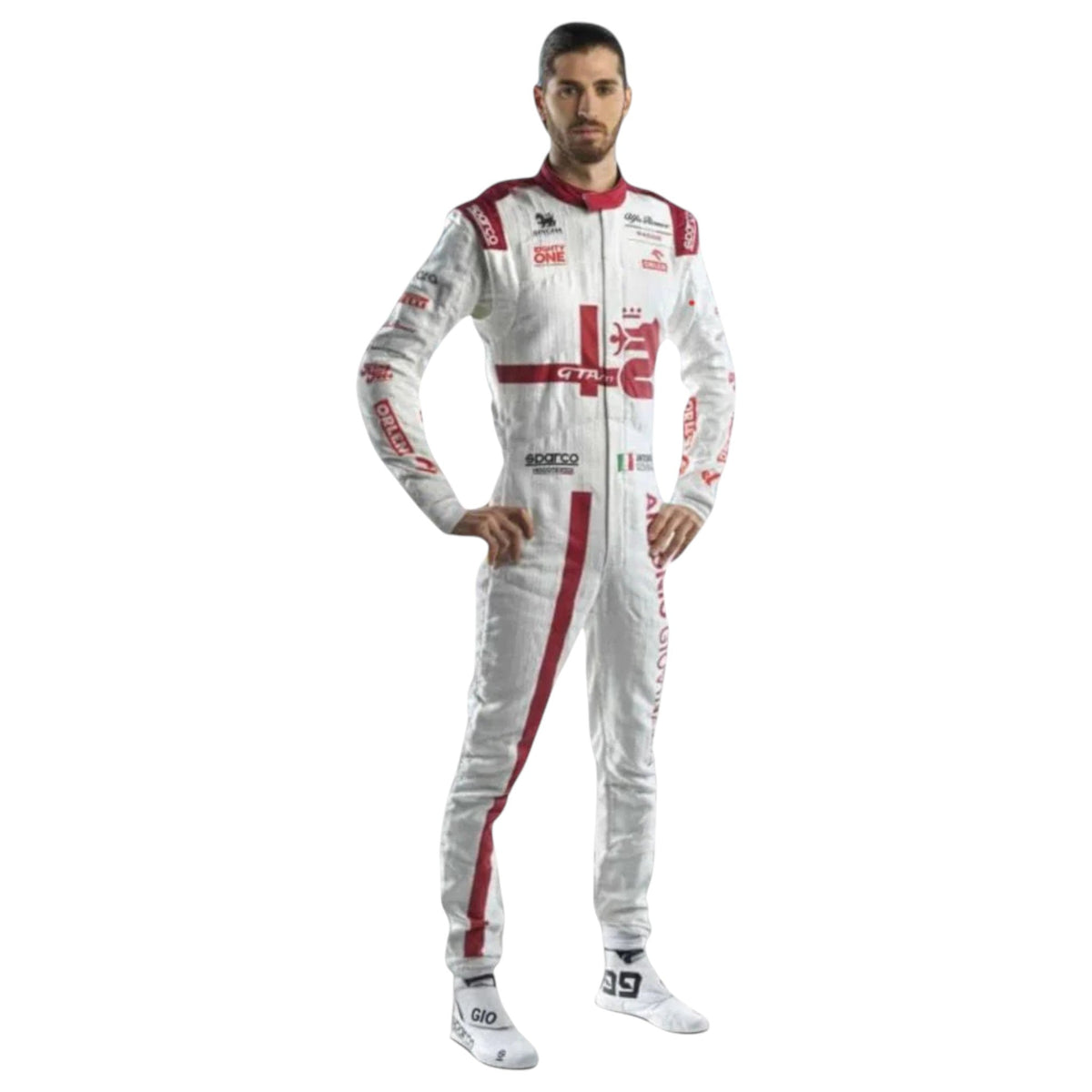 Antonio Giovinazzi 2021 Alfa Romeo F1 Race Suit - Active Racegear image 2