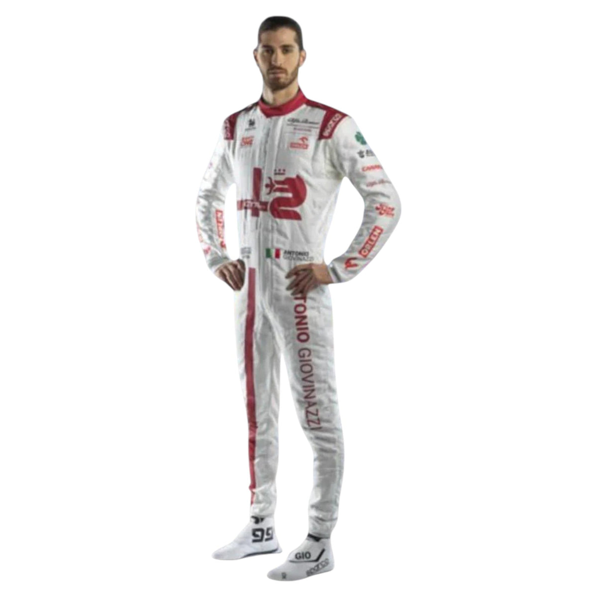 Antonio Giovinazzi 2021 Alfa Romeo F1 Race Suit - Active Racegear image 3