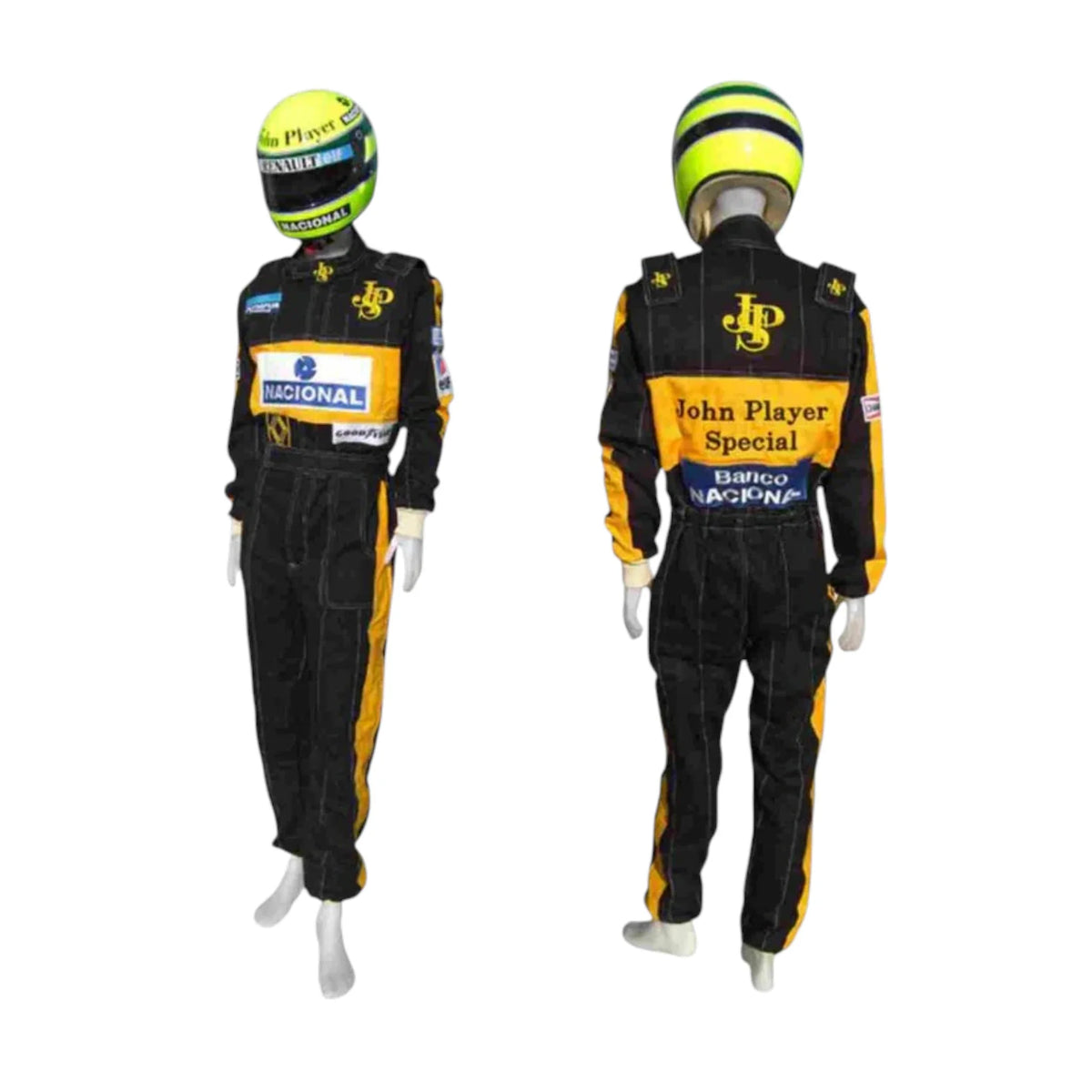 Ayrton Senna 1985 Lotus F1 Racing Suit - Active Racegear image 3