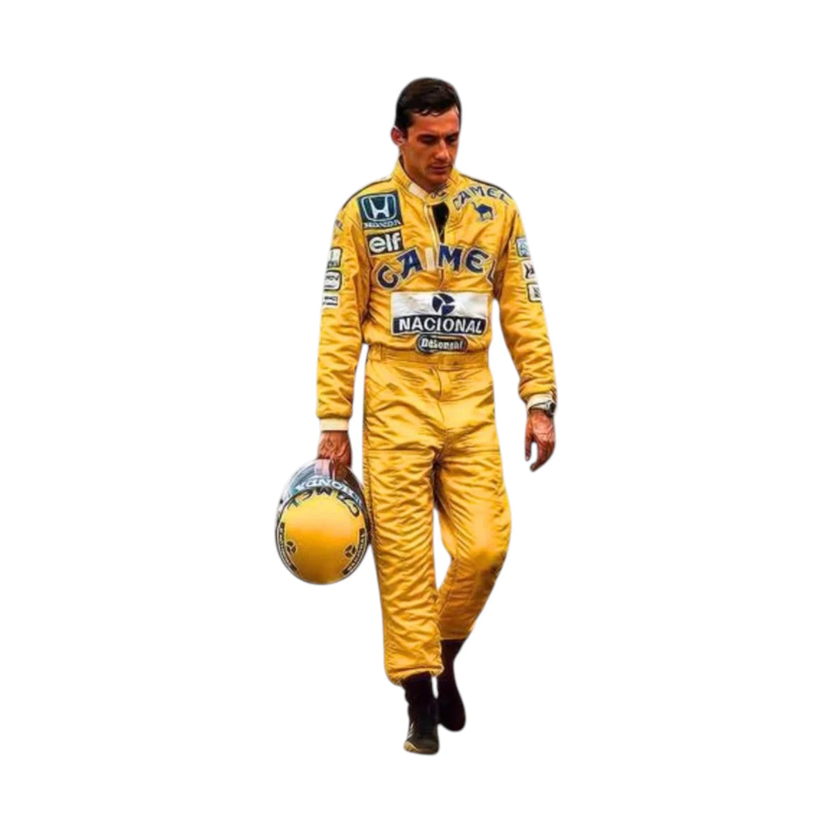 Ayrton Senna 1987 Lotus F1 Racing Suit - Active Racegear image 1