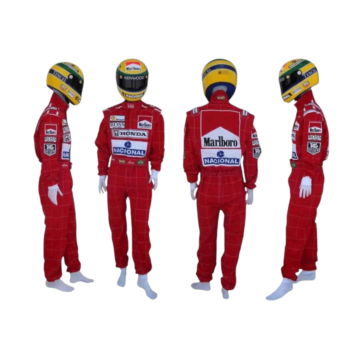Ayrton Senna 1991 Mclaren United States GP F1 Racing Suit - Active Racegear image 1