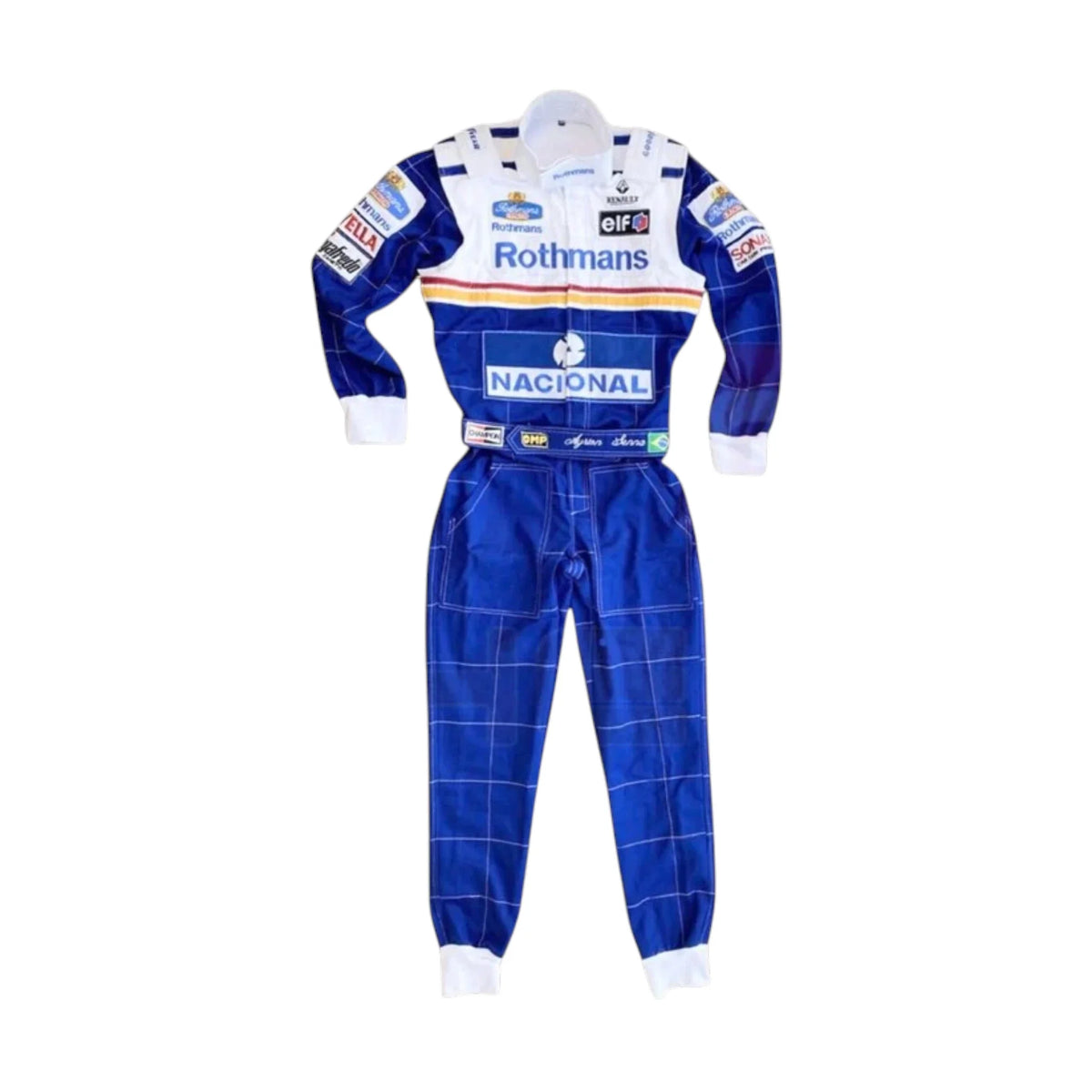 Ayrton Senna 1994 Williams F1 Racing Suit - Active Racegear image 3