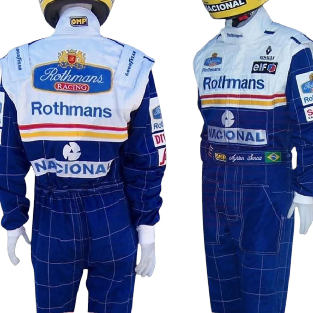 Ayrton Senna 1994 Williams F1 Racing Suit - Active Racegear image 4