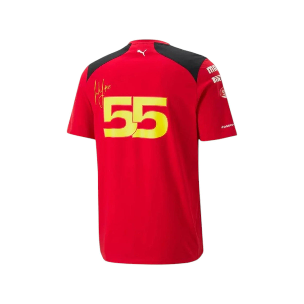 Carlos Sainz 2023 Ferrari F1 Racing Driver T-Shirt - Active Racegear image 2