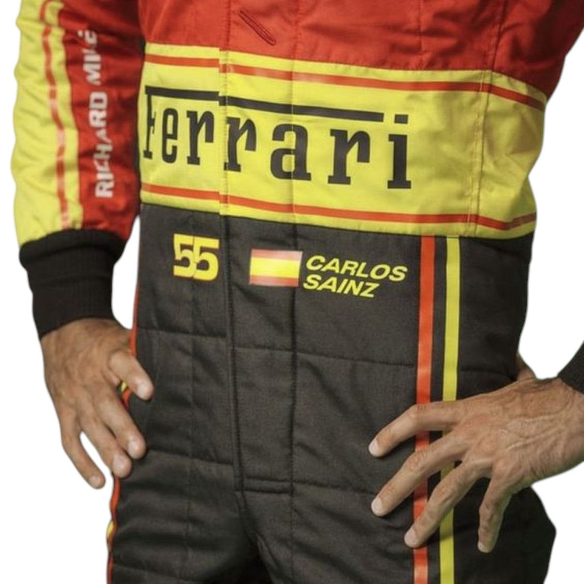 Carlos Sainz 2023 Ferrari Monza GP F1 Race Suit - Active Racegear image 3