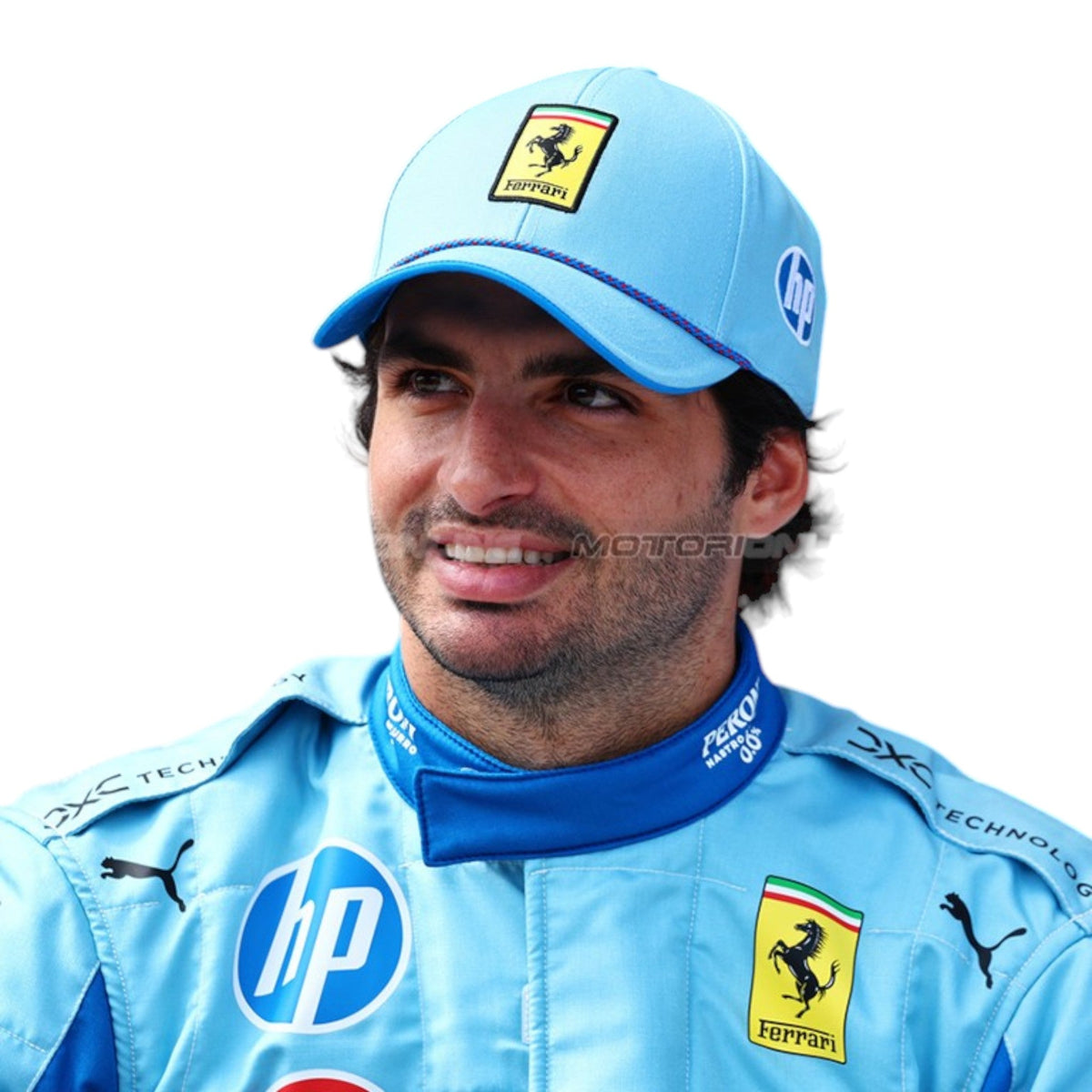 Carlos Sainz 2024 Ferrari Miami GP F1 Race Suit - Active Racegear image 2