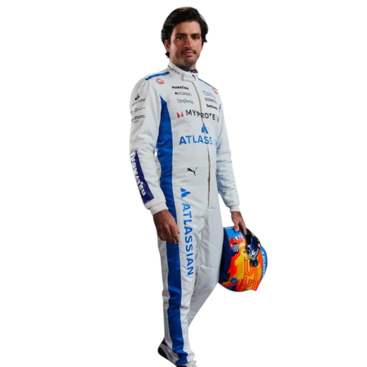 Carlos Sainz 2025 Williams F1 Race Suit - Active Racegear image 2