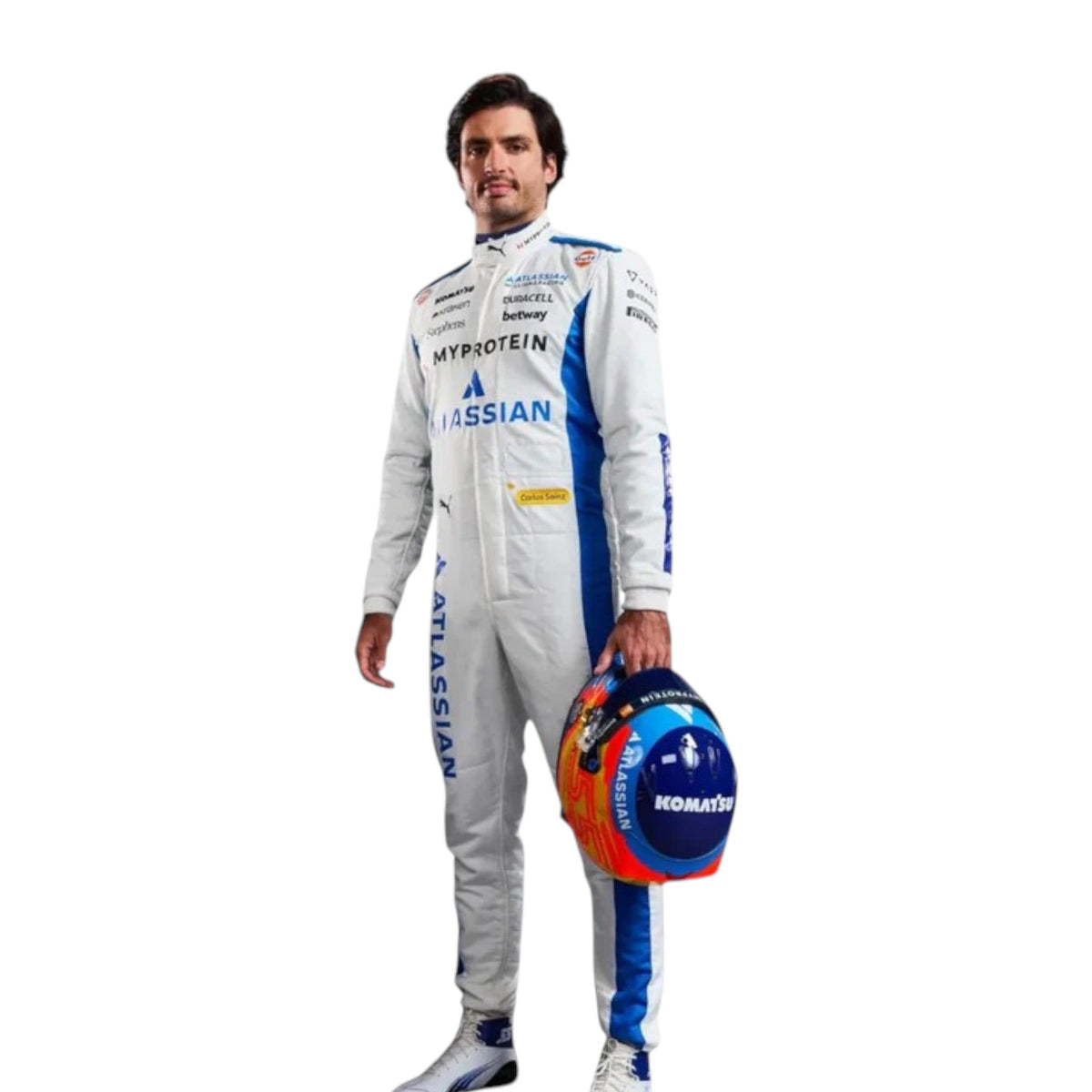 Carlos Sainz 2025 Williams F1 Race Suit - Active Racegear image 3