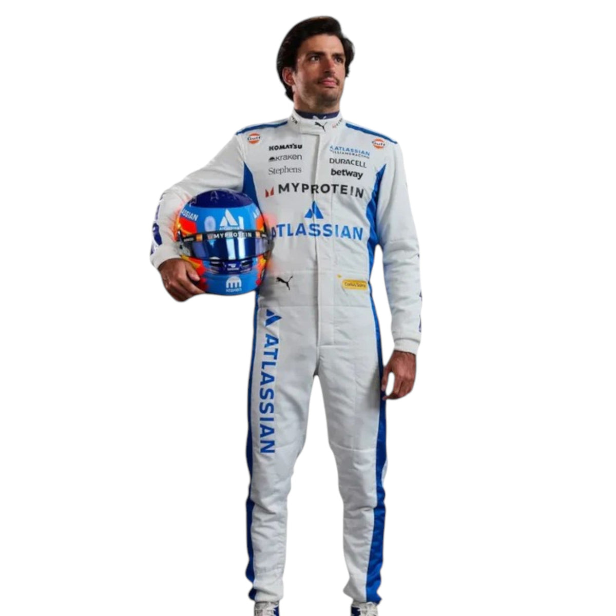 Carlos Sainz 2025 Williams F1 Race Suit - Active Racegear image 4