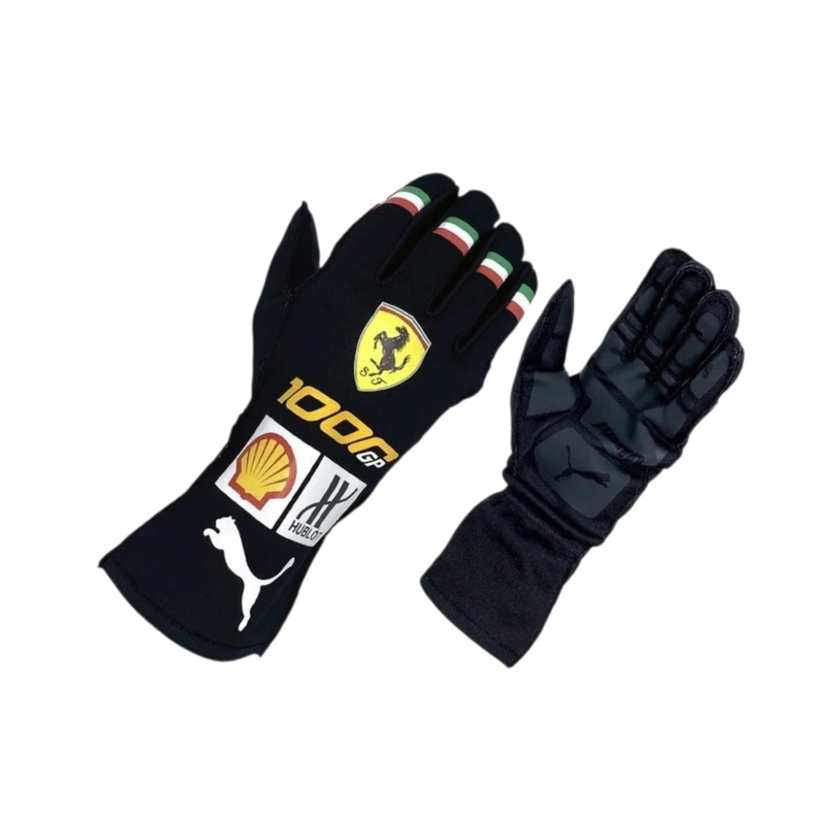 Charles Leclerc 2020 Ferrari 1000 GP F1 Racing Gloves - Active Racegear image 1