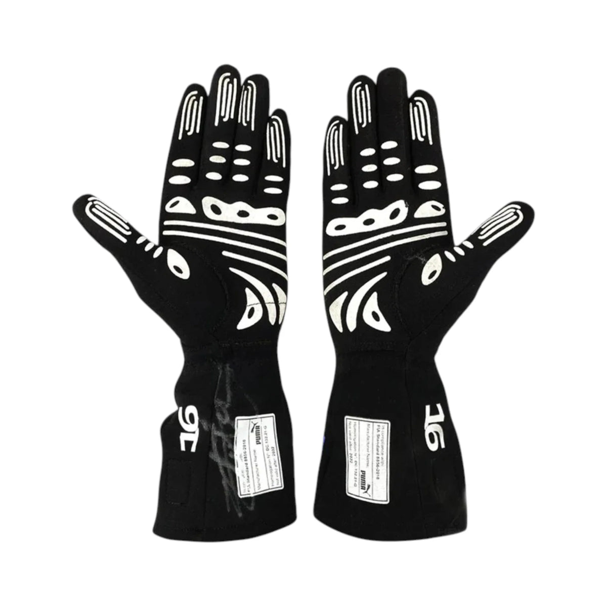 Charles Leclerc 2021 Ferrari F1 Racing Gloves - Active Racegear image 2
