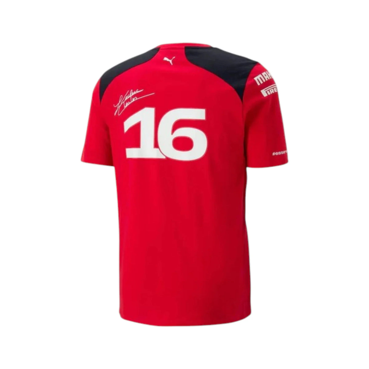 Charles Leclerc 2023 Ferrari F1 Racing Driver T-Shirt - Active Racegear image 2