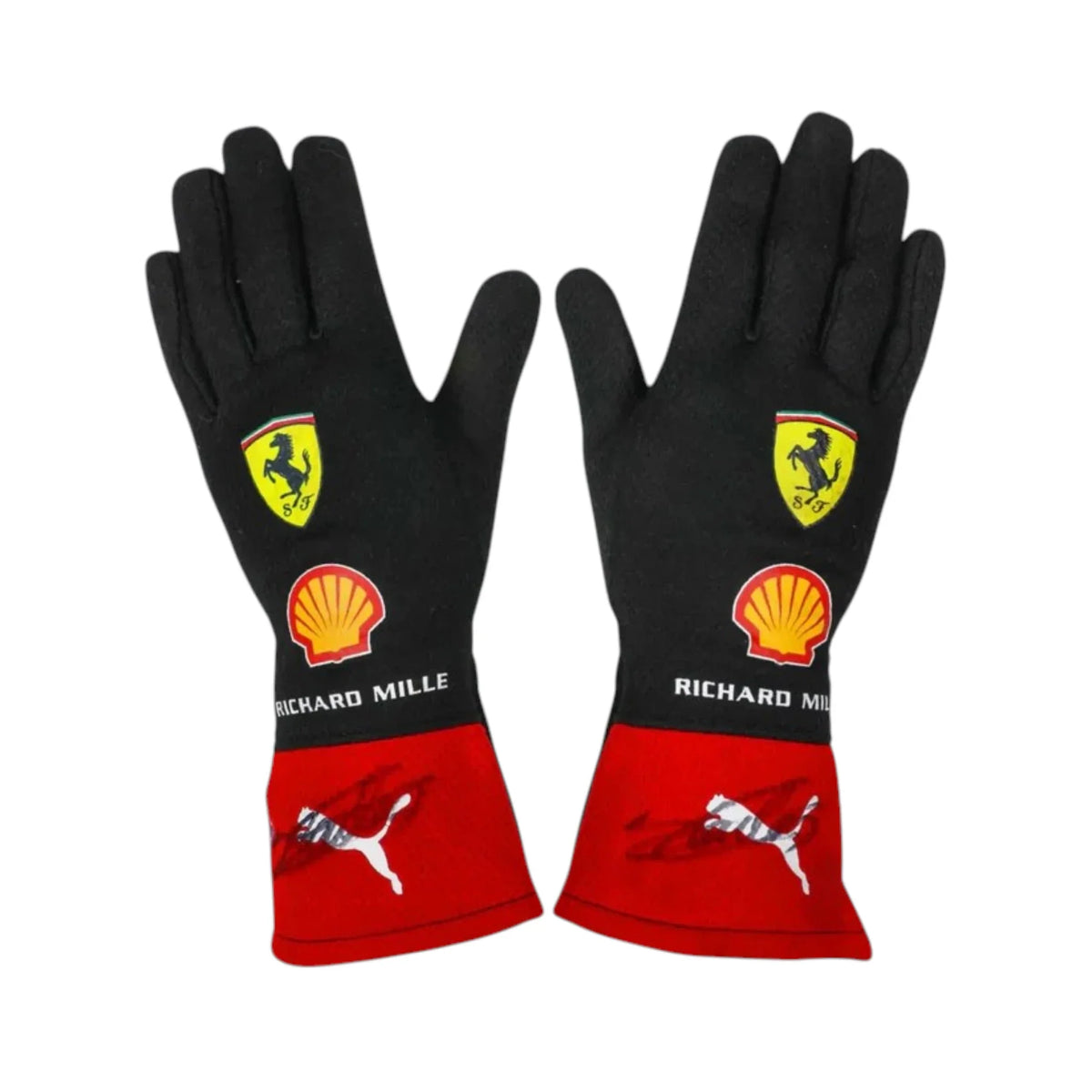 Charles Leclerc 2023 Ferrari F1 Racing Gloves - Active Racegear image 1