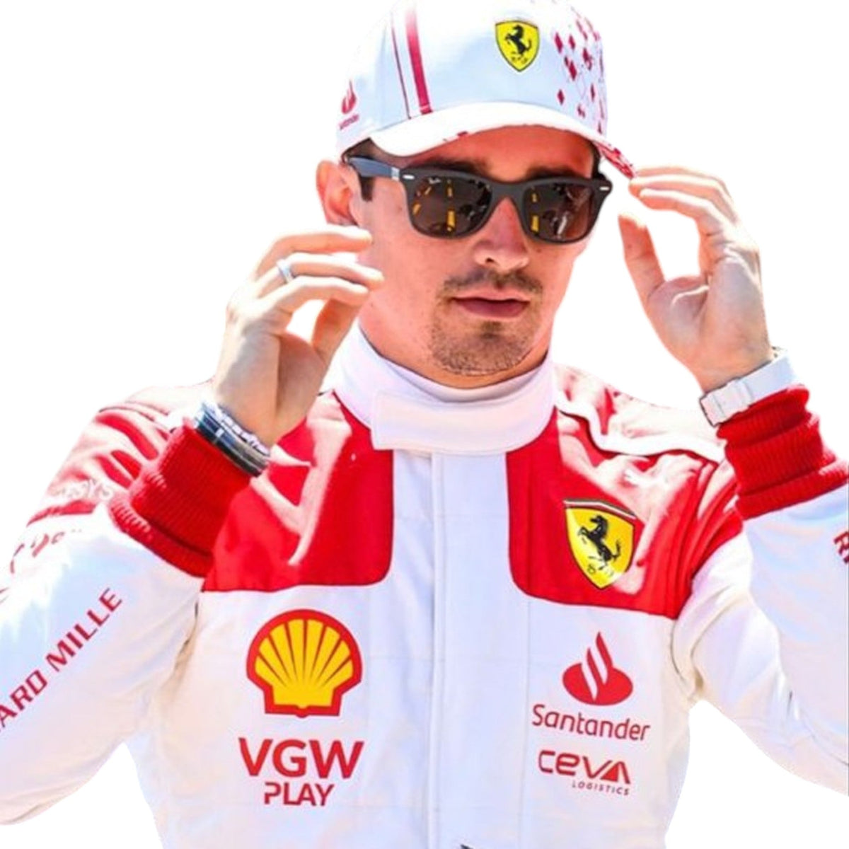 Charles Leclerc 2023 Ferrari Monaco GP F1 Race Suit - Active Racegear image 2