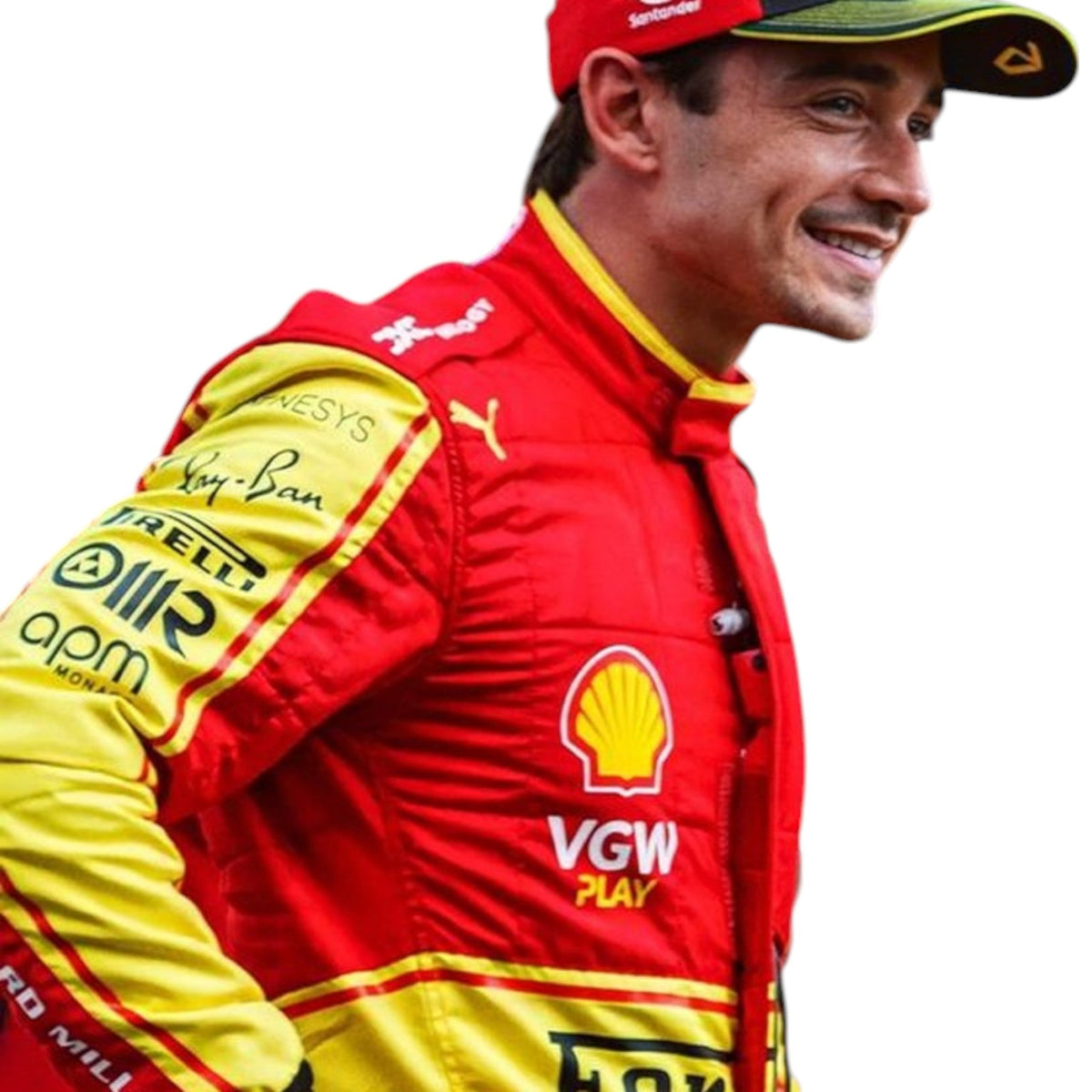 Charles Leclerc 2023 Ferrari Monza GP F1 Race Suit - Active Racegear image 1
