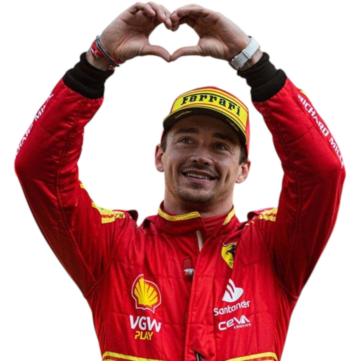 Charles Leclerc 2023 Ferrari Monza GP F1 Race Suit - Active Racegear image 3