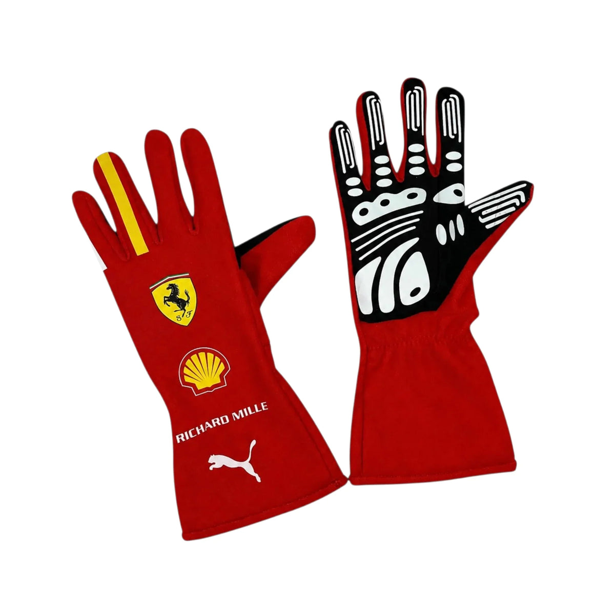 Charles Leclerc 2024 Ferrari F1 Racing Gloves - Active Racegear image 1