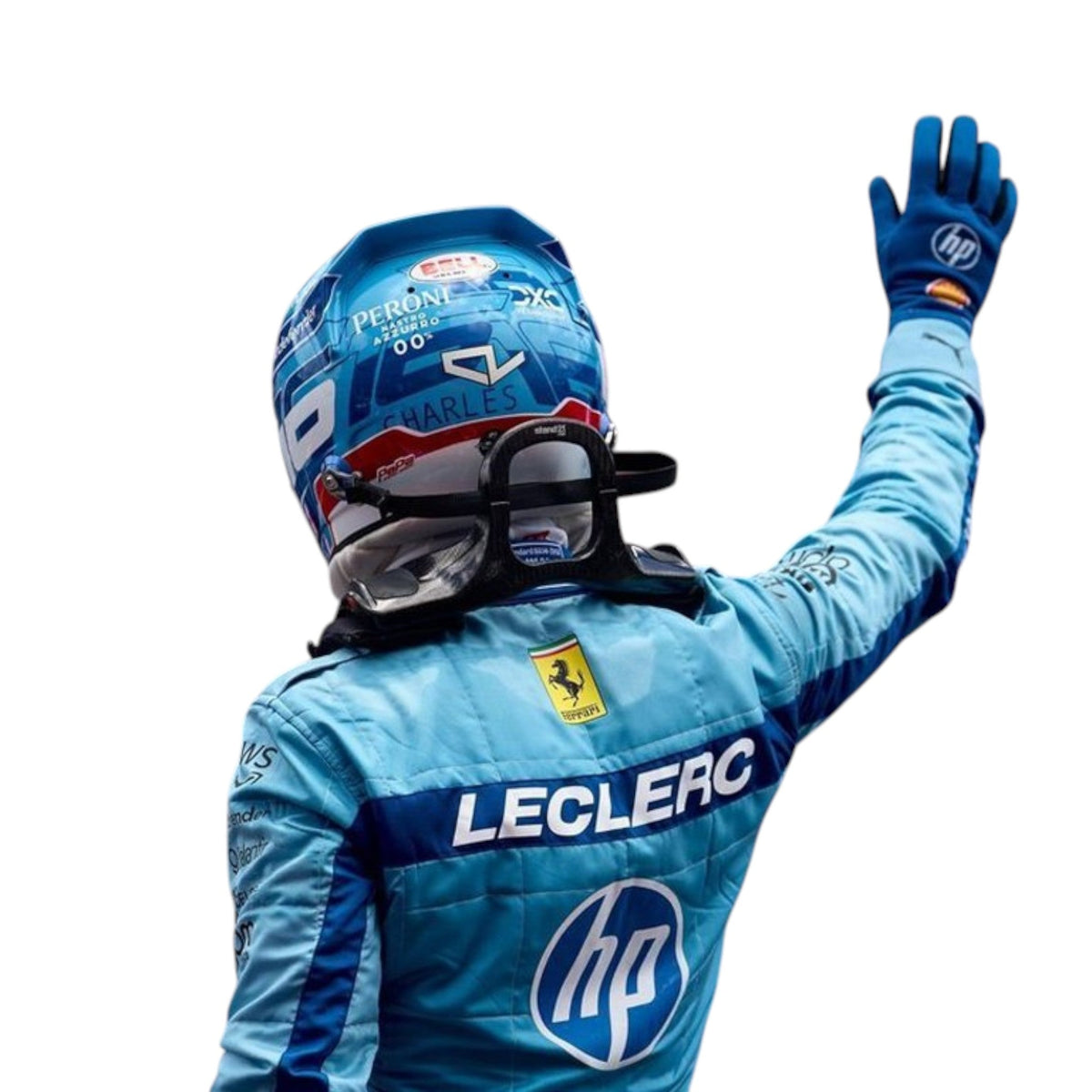Charles Leclerc 2024 Ferrari Miami GP F1 Race Suit - Active Racegear image 3