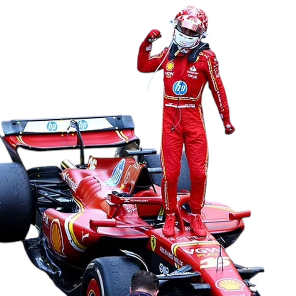 Charles Leclerc 2024 Ferrari Monaco GP F1 Race Suit - Active Racegear image 1