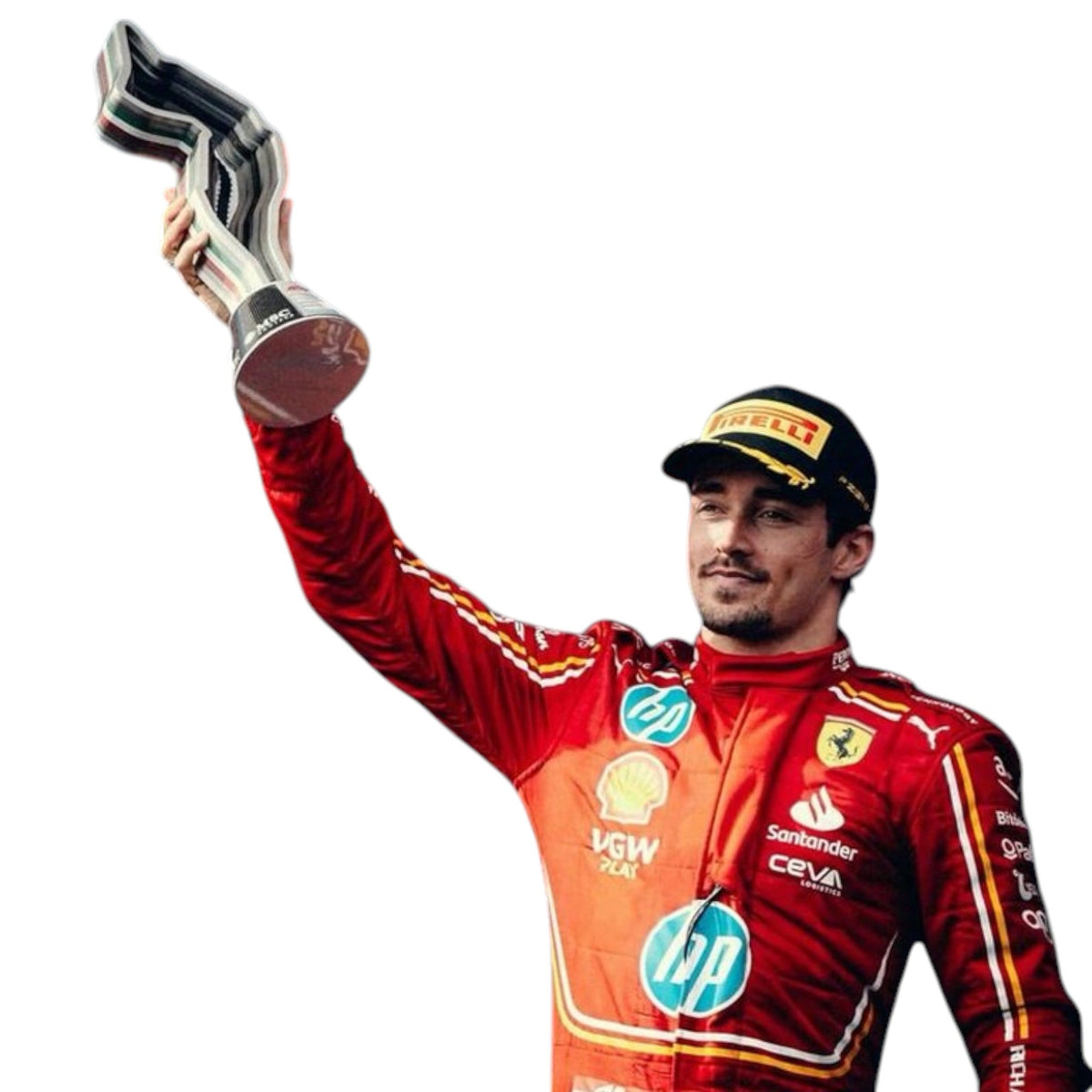 Charles Leclerc 2024 Ferrari Monaco GP F1 Race Suit - Active Racegear image 2