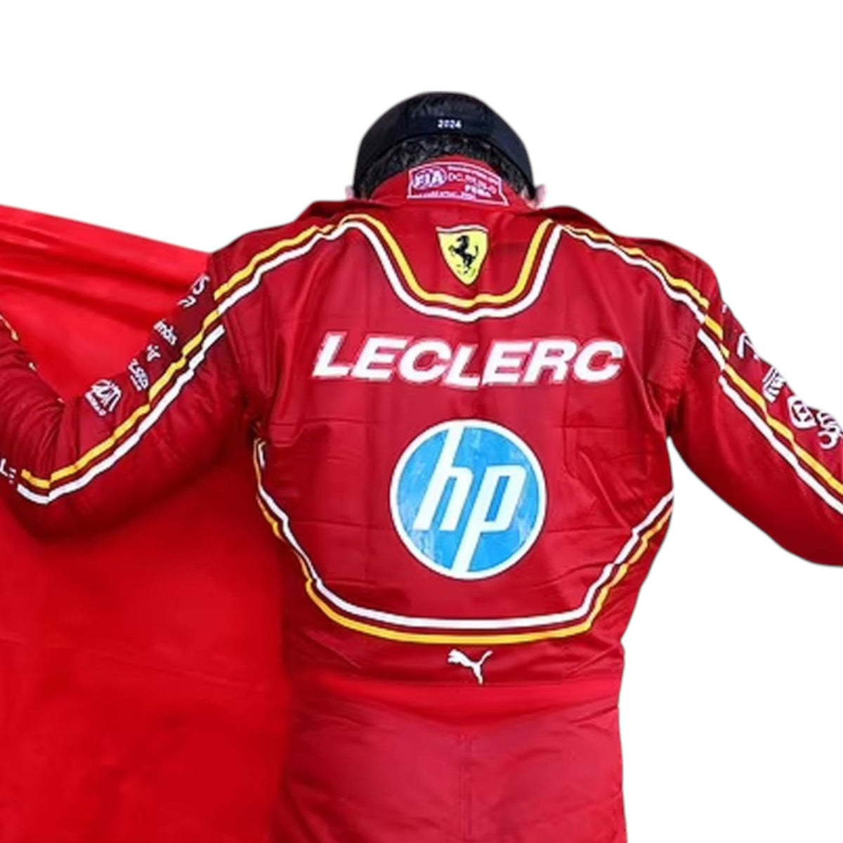 Charles Leclerc 2024 Ferrari Monaco GP F1 Race Suit - Active Racegear image 7