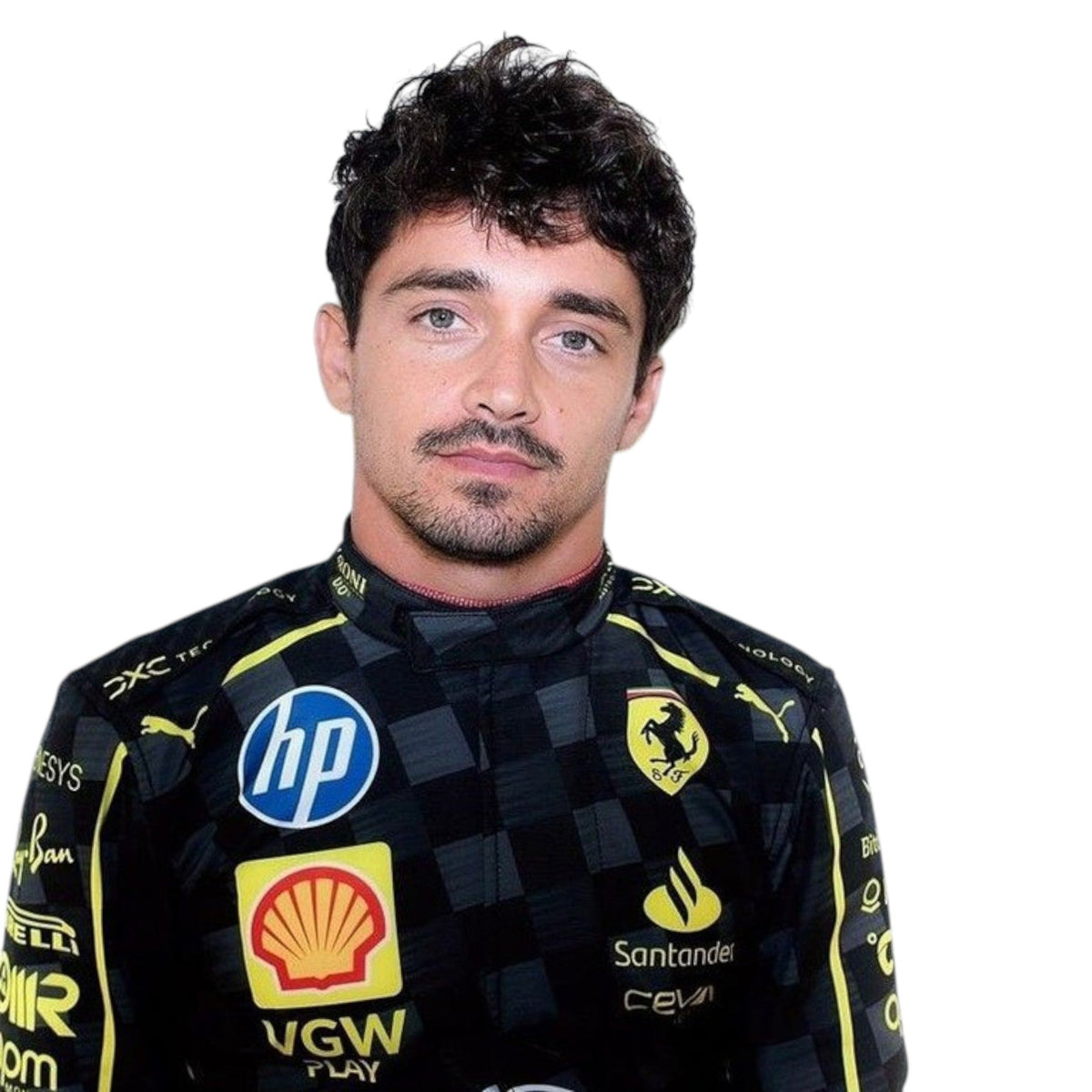Charles Leclerc 2024 Ferrari Monza GP F1 Race Suit - Active Racegear image 3