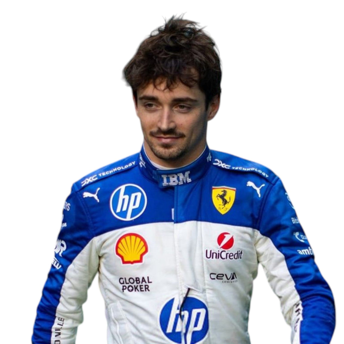 Charles Leclerc 2025 Ferrari Miami GP F1 Race Suit - Active Racegear image 1