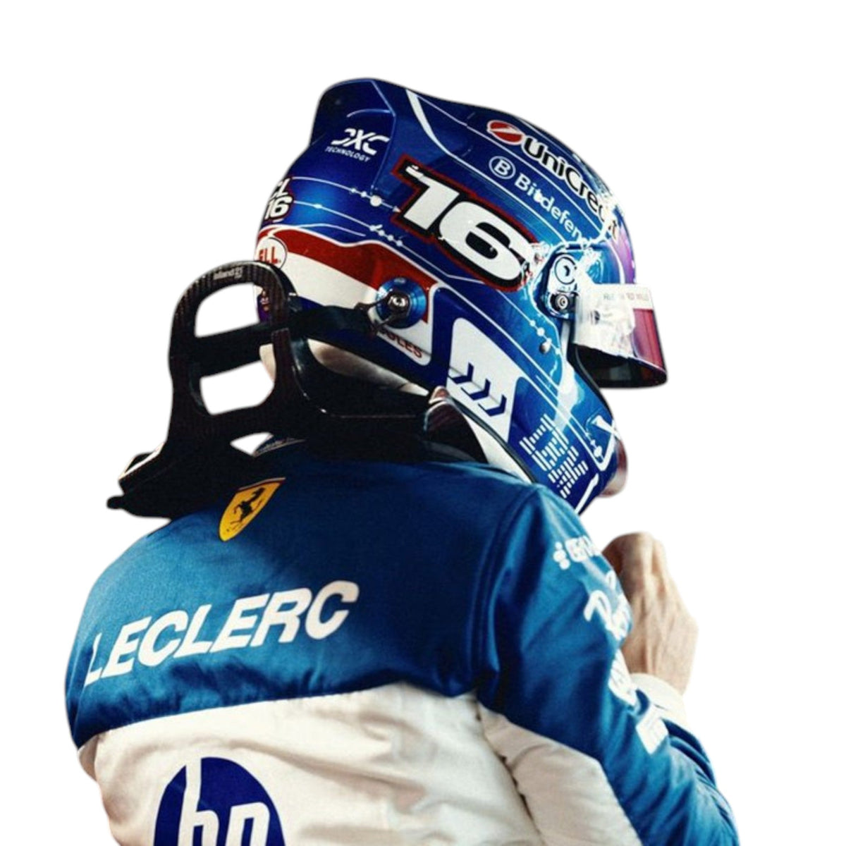 Charles Leclerc 2025 Ferrari Miami GP F1 Race Suit - Active Racegear image 3