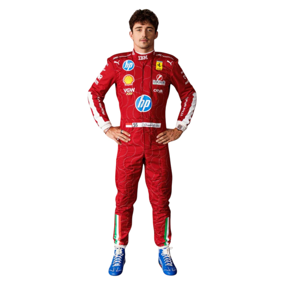 Charles Leclerc 2025 Ferrari Monza GP F1 Race Suit - Active Racegear image 1