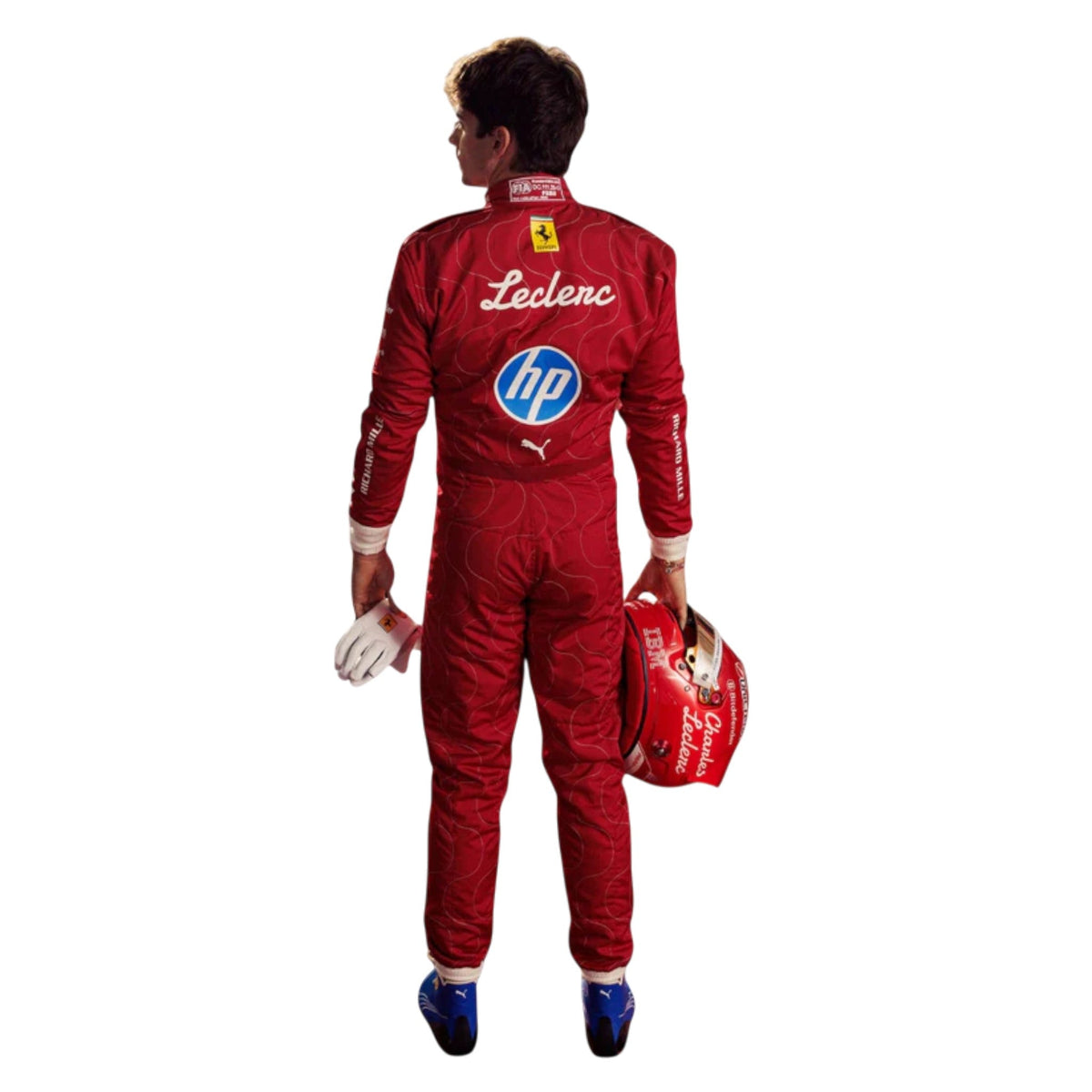 Charles Leclerc 2025 Ferrari Monza GP F1 Race Suit - Active Racegear image 2