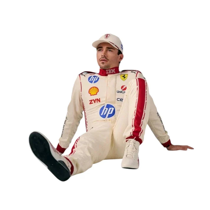 Charles Leclerc 2026 Ferrari Monaco GP F1 Race Suit - Active Racegear image 7