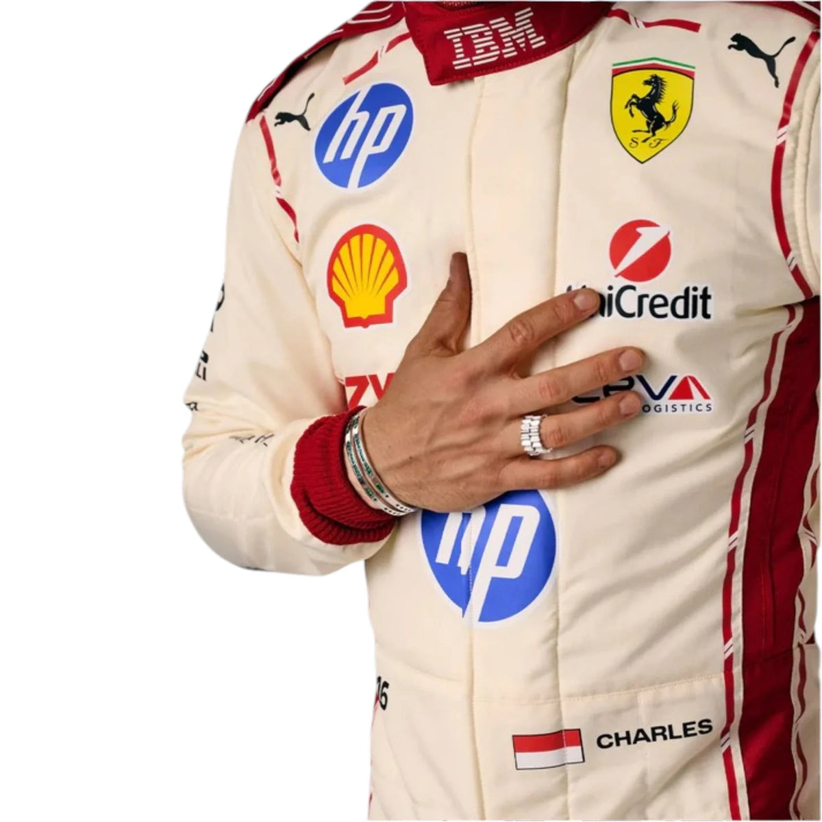 Charles Leclerc 2026 Ferrari Monaco GP F1 Race Suit - Active Racegear image 9