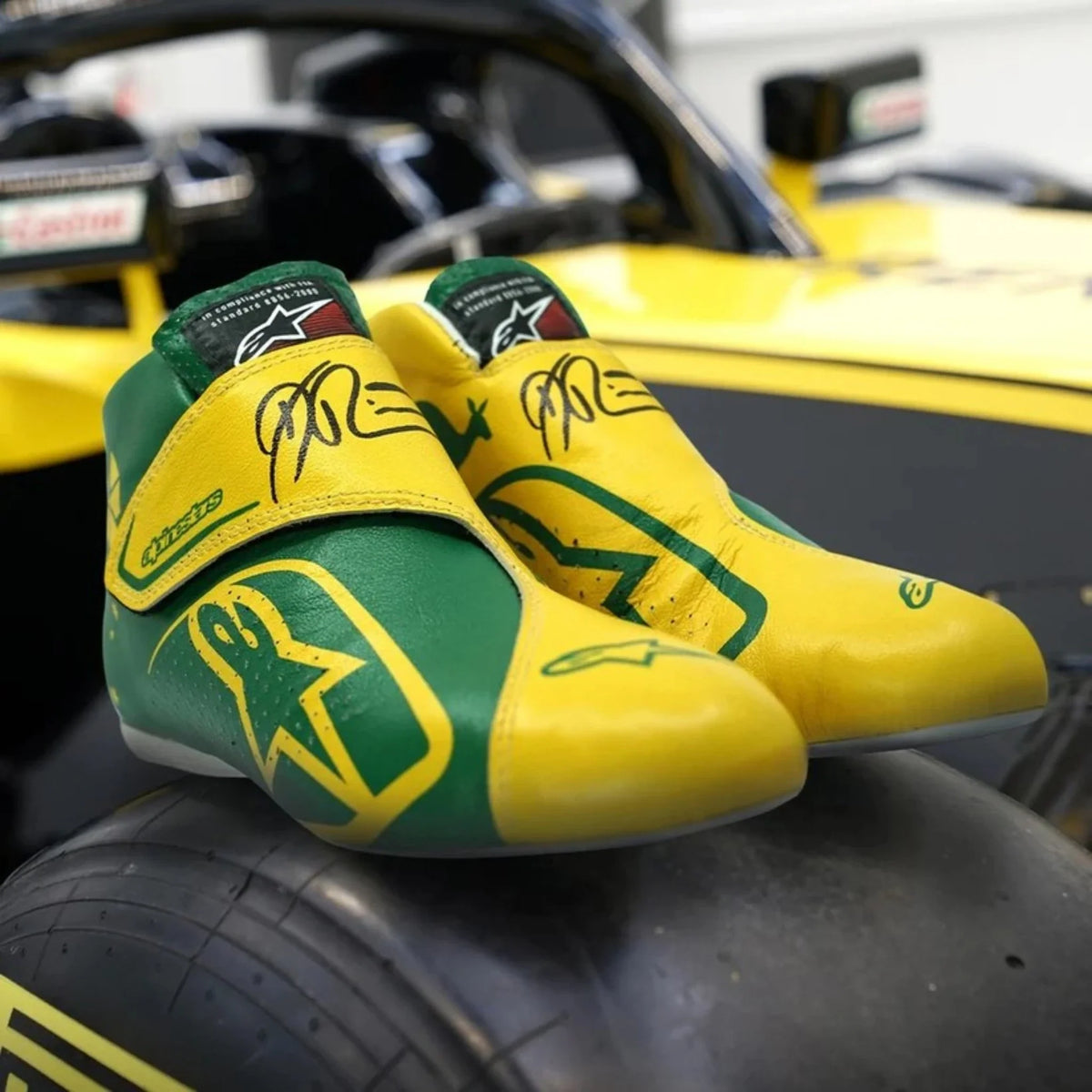 Daniel Ricciardo 2019 Renault Australian GP F1 Racing Shoes - Active Racegear image 4