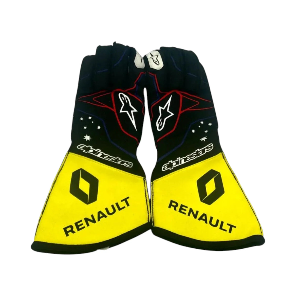 Daniel Ricciardo 2020 Renault F1 Racing Gloves - Active Racegear image 1