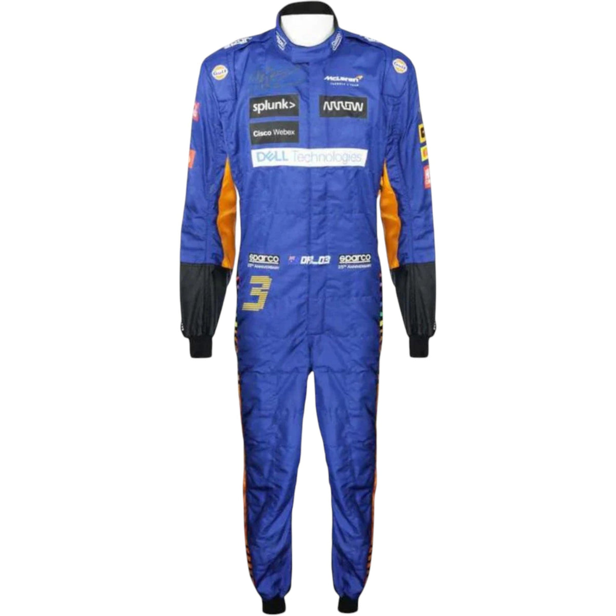 Daniel Ricciardo 2021 Mclaren F1 Race Suit - Active Racegear image 1