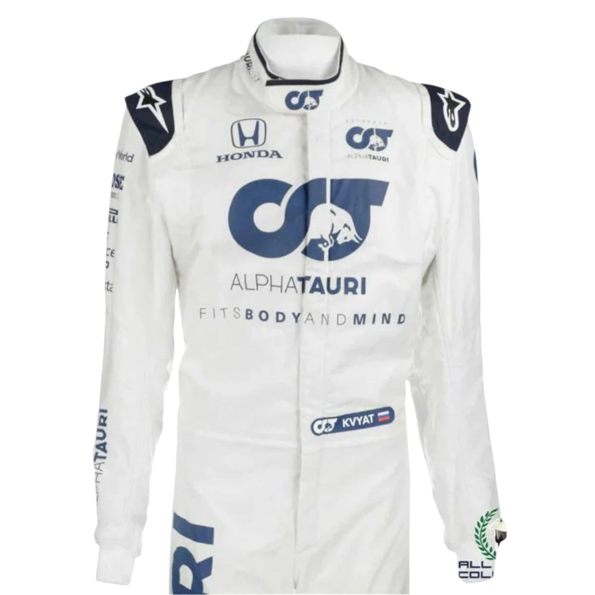 Daniil Kvyat 2020 Alphatauri F1 Race Suit - Active Racegear image 1