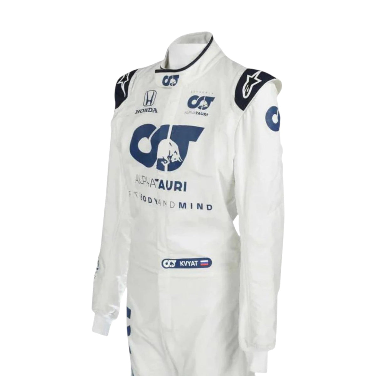 Daniil Kvyat 2020 Alphatauri F1 Race Suit - Active Racegear image 2