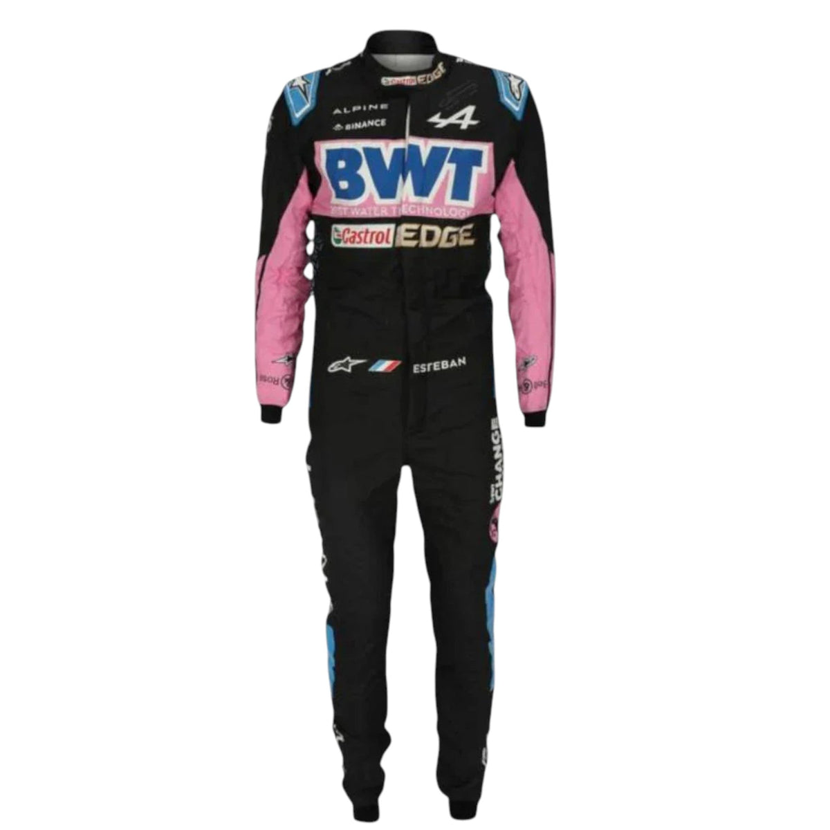 Esteban Ocon 2023 BWT Alpine F1 Race Suit - Active Racegear image 1